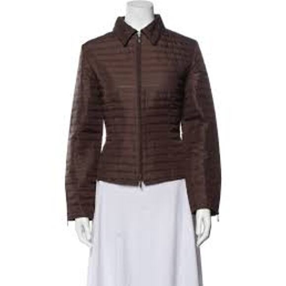 Anne Fontaine Puffer Jacket Quilted Felicia Cropped - Picture 9 of 12